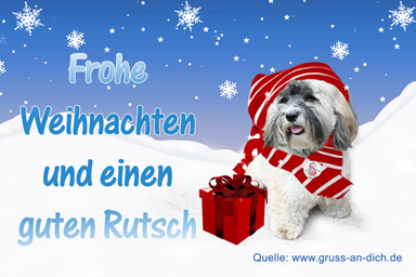 Weihnachtsgrukarte