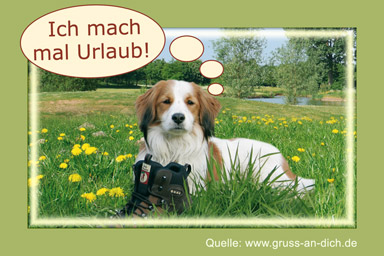 Urlaubsgrukarte