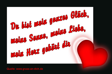 Valentinstag-Grukarte